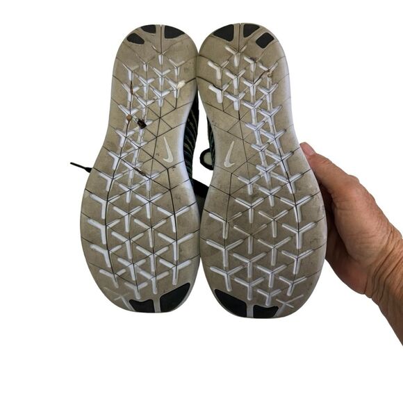 Nike Free RN Flyknit‎ 2017 Women's Running Shoes Black Multi Color Size 8 - Picture 8 of 11